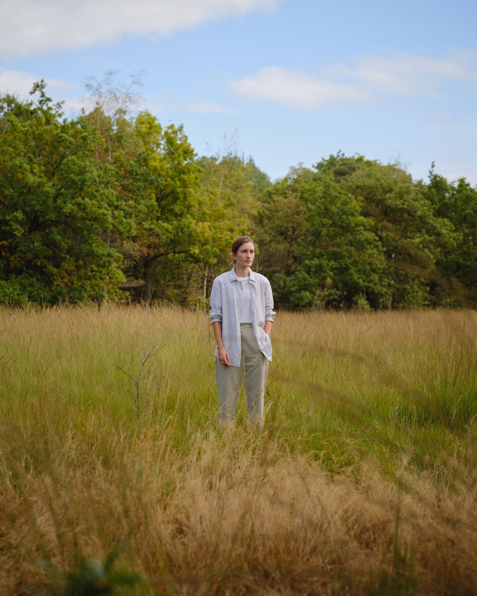 Interview foto van Ester Smits voor Knack magazine over mens-dier relaties